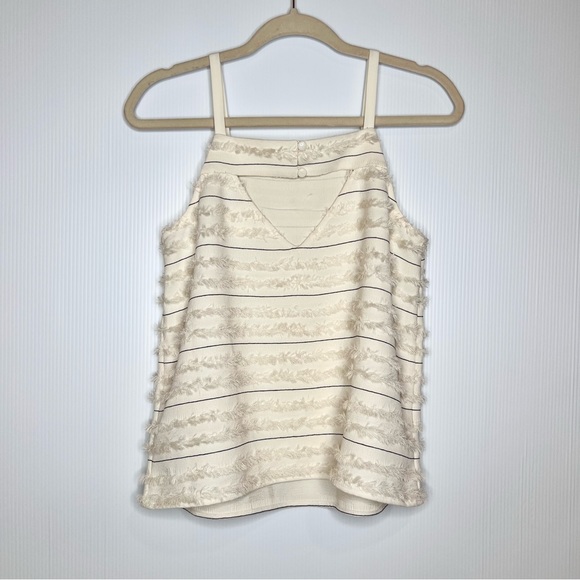 ANTHROPOLOGIE Maeve Quinn Fringe Tank Top. Size 6 - Picture 5 of 9